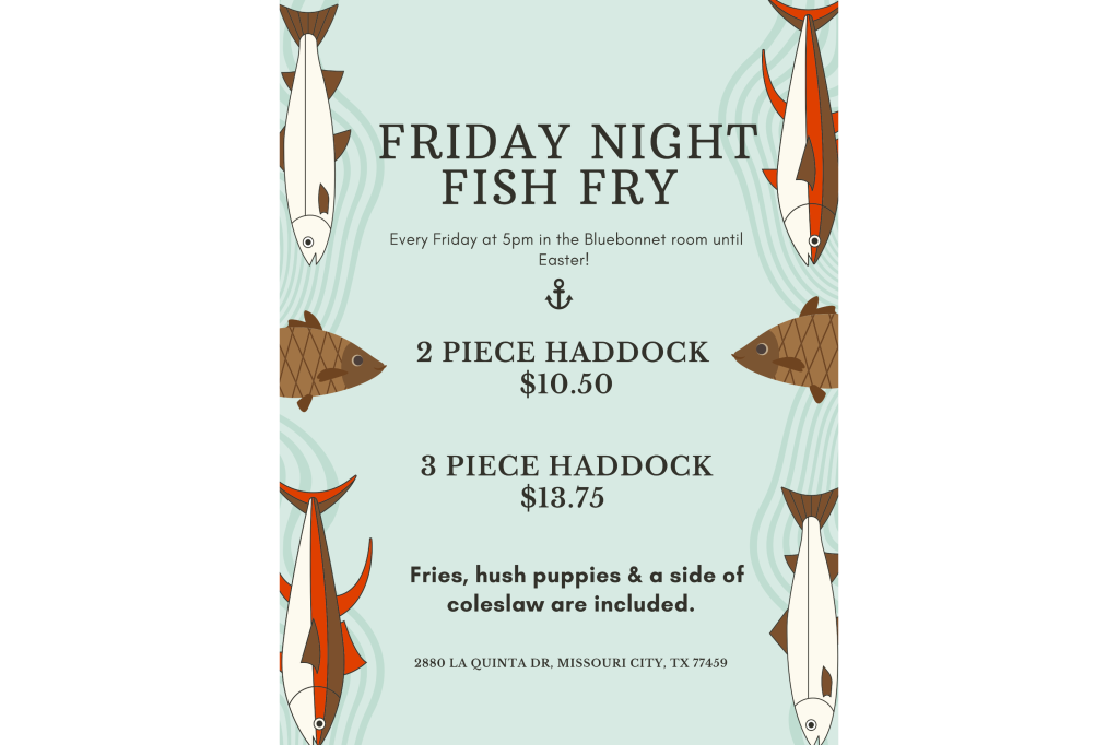Friday Night Fish Fry is Back!