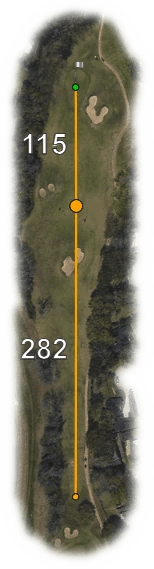 public golf course - El Dorado - Hole 12