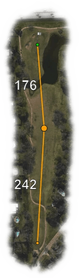 public golf course - El Dorado - Hole 13