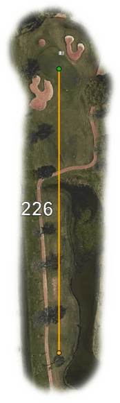 public golf course - El Dorado - Hole 14