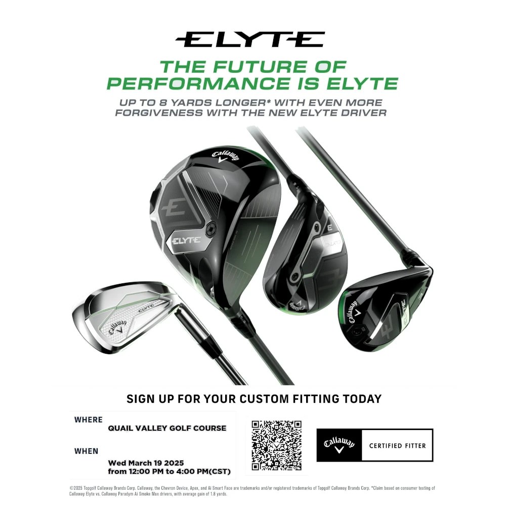 Callaway Performance Fitting March 2025