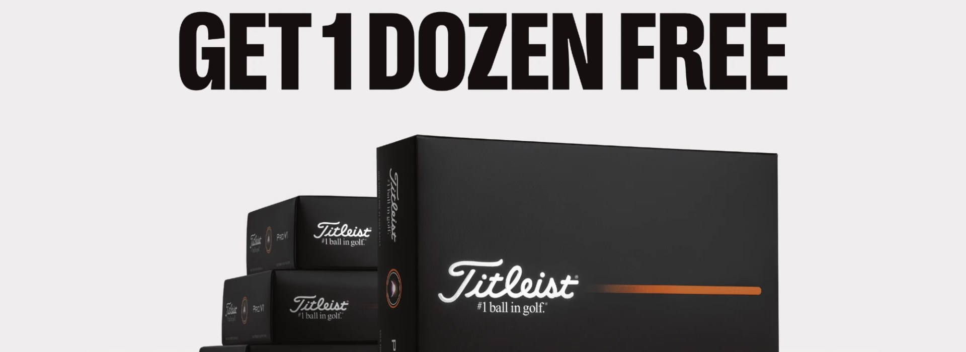 Titleist Golf ball promo March 2025