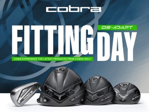 golf demo day Cobra fitting