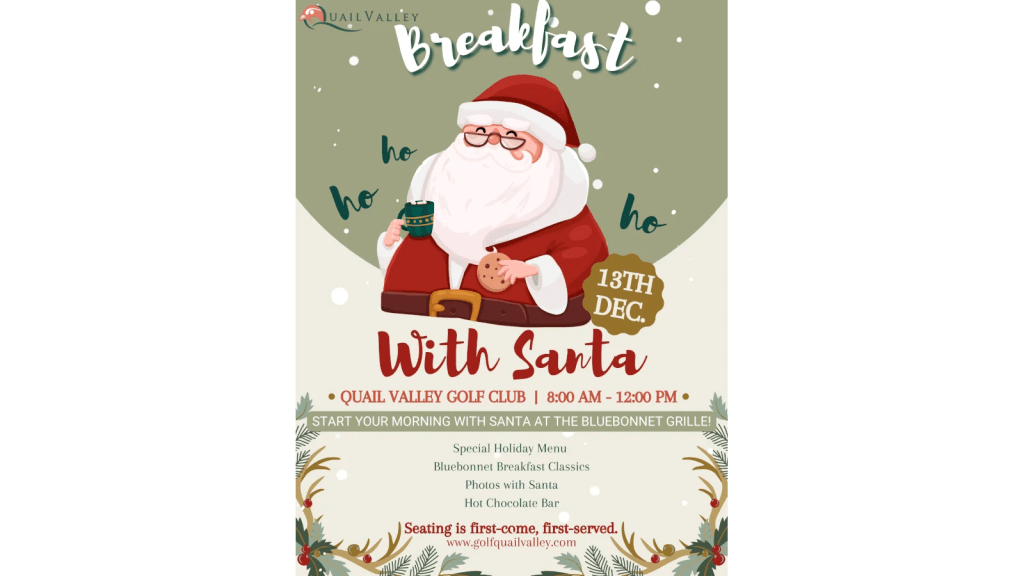 Breakfast with Santa 2025