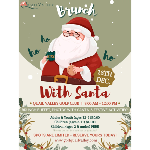 Brunch with Santa 2025