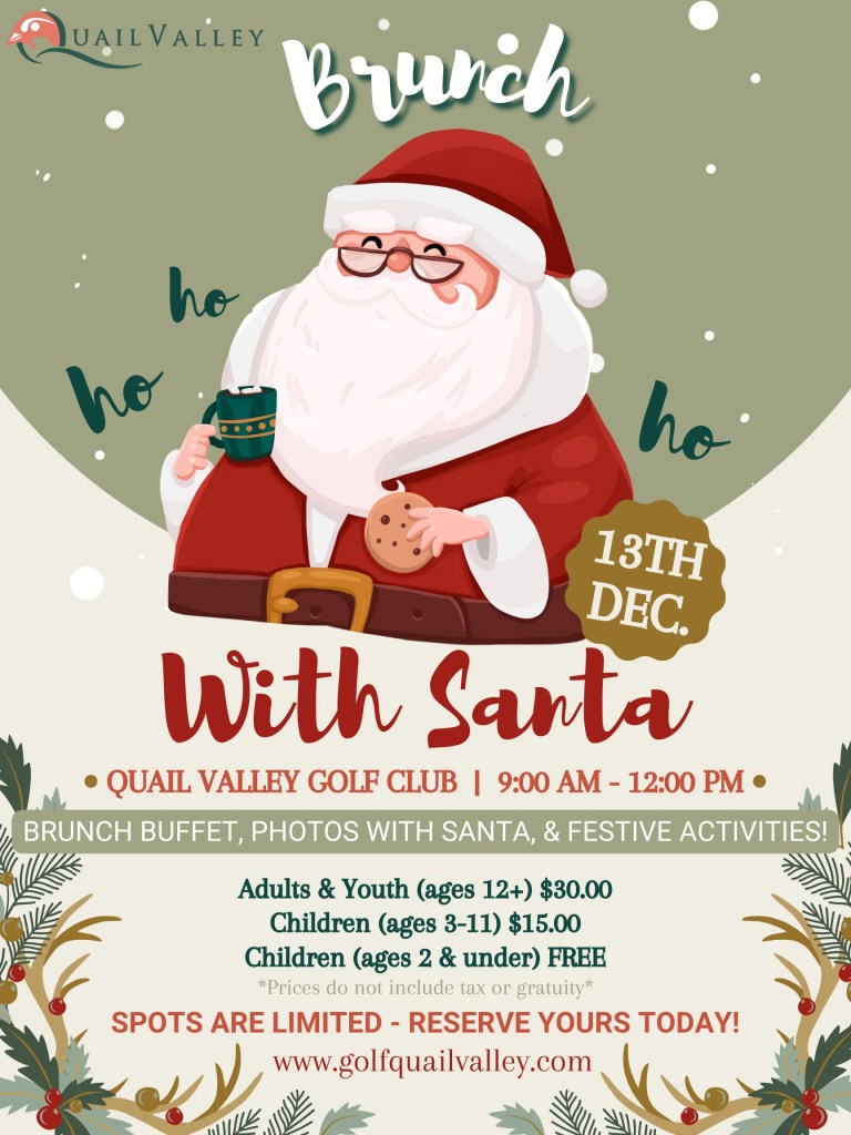 Brunch with Santa 2025