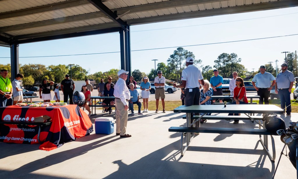 Dedication of First Tee Pavilion at Quail Valley Golf Club