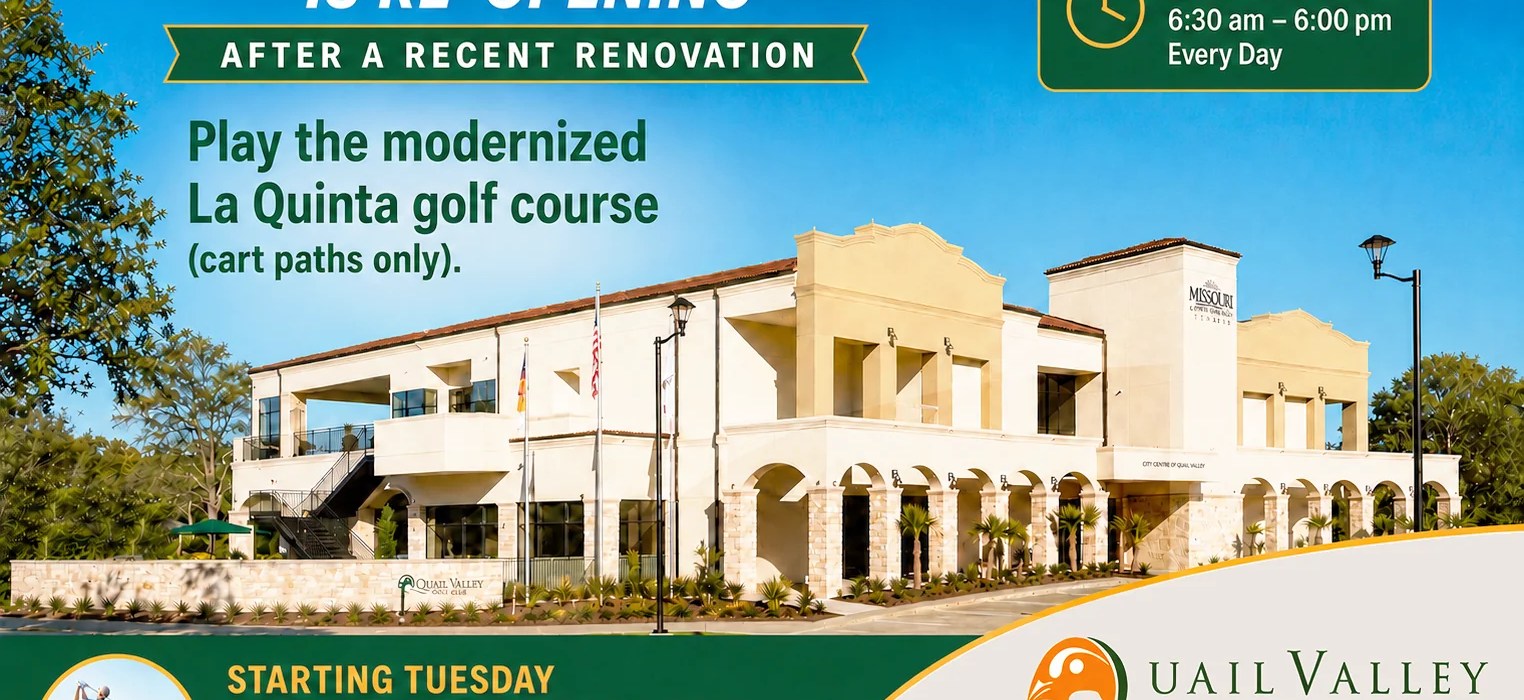 La Quinta Golf Course Renovation Announcement